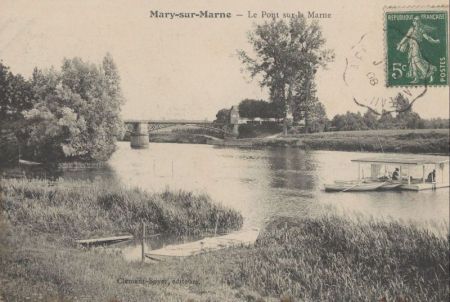Mary-sur-Marne - Frankreich - Pont Mary-sur-Marne - Frankreich - Pont