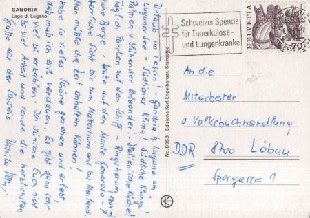 Gandria - Schweiz - Ansicht Gandria - Schweiz - Ansicht