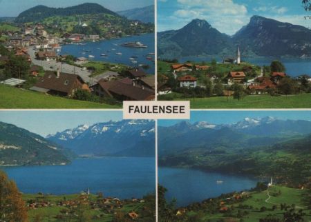 Faulensee - Schweiz - 4 Bilder Faulensee - Schweiz - 4 Bilder
