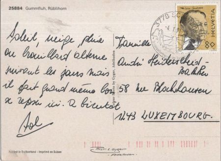 Gummfluh - Schweiz - mit Rüblihorn
