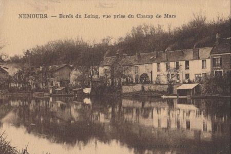 Nemours - Frankreich - Bords du Loing Nemours - Frankreich - Bords du Loing