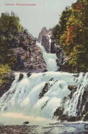 Schattenhalb - Schweiz - Unterer Reichenbachfall Schattenhalb - Schweiz - Unterer Reichenbachfall