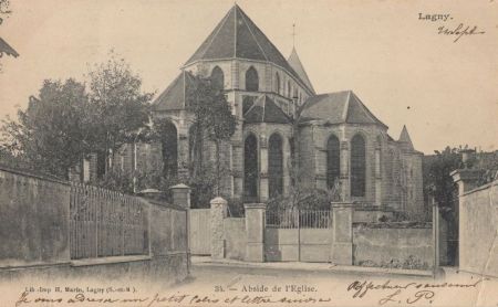 Lagny-sur-Marne - Frankreich - Abside de Eglise Lagny-sur-Marne - Frankreich - Abside de Eglise