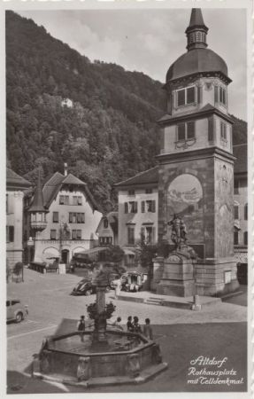Altdorf bei Nürnberg - Rathausplatz Altdorf bei Nürnberg - Rathausplatz