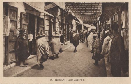 Tetouan - Tetuan - Marokko - Calle Comercio Tetouan - Tetuan - Marokko - Calle Comercio