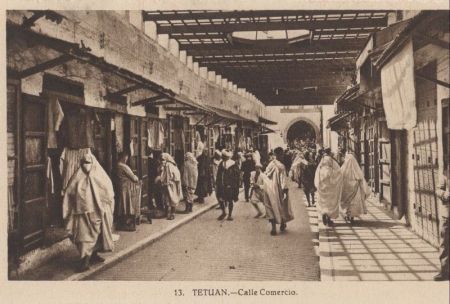 Tetouan - Tetuan - Marokko - Calle Comercio Tetouan - Tetuan - Marokko - Calle Comercio