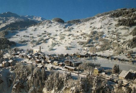 Laax - Schweiz - Winterbild Laax - Schweiz - Winterbild