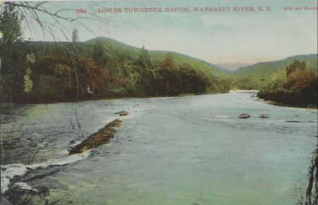 Wanganui River - Neuseeland - Lower Towhenua Rapids Wanganui River - Neuseeland - Lower Towhenua Rapids
