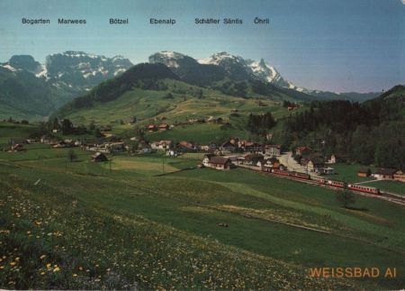 Weissbad - Schweiz - Ansicht Weissbad - Schweiz - Ansicht