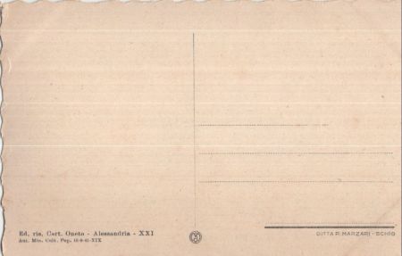 Alessandria - Italien - Portici dii Piazza Garibaldi