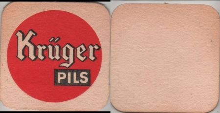 Bierdeckel quadratisch - Krüger Bierdeckel quadratisch - Krüger