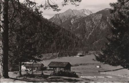 Österreich - Pertisau - Pletzachalpe - ca. 1960 Österreich - Pertisau - Pletzachalpe - ca. 1960