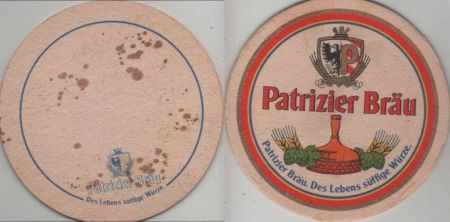 Bierdeckel rund - Patrizier Bierdeckel rund - Patrizier