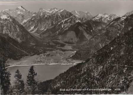 Österreich - Pertisau - mit Karwendelgebirge - 1964 Österreich - Pertisau - mit Karwendelgebirge - 1964