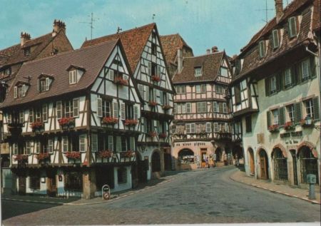 Frankreich - Colmar - la Rue des Marchands - ca. 1985 Frankreich - Colmar - la Rue des Marchands - ca. 1985