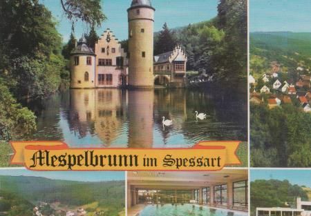 Mespelbrunn im Spessart - ca. 1985 Mespelbrunn im Spessart - ca. 1985