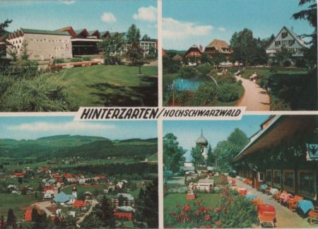 Hinterzarten - mit 4 Bildern - 1978 Hinterzarten - mit 4 Bildern - 1978