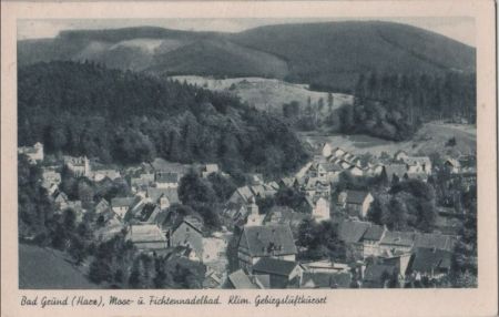 Bad Grund - Fichtennadelbad - 1953 Bad Grund - Fichtennadelbad - 1953