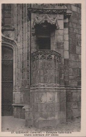 Frankreich - Guerande - Colleglale Sauínt Aub - ca. 1930 Frankreich - Guerande - Colleglale Sauínt Aub - ca. 1930