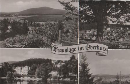 Braunlage im Oberharz - ca. 1955 Braunlage im Oberharz - ca. 1955