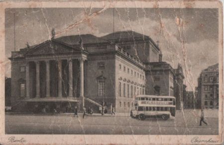 Berlin-Mitte, Opernhaus - 1932 Berlin-Mitte, Opernhaus - 1932
