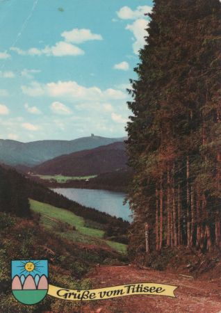Titisee - Blick zum Feldberg - ca. 1975 Titisee - Blick zum Feldberg - ca. 1975