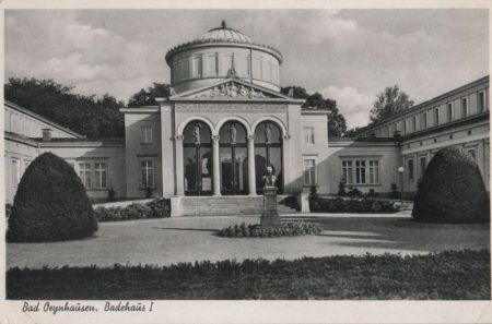 Bad Oeynhausen - Badehaus I - 1953 Bad Oeynhausen - Badehaus I - 1953