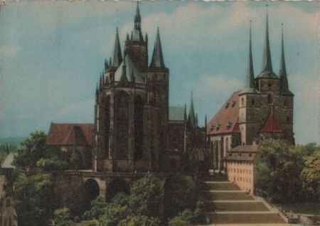 Erfurt - Dom und Severikirche Erfurt - Dom und Severikirche