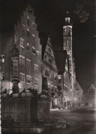 Rothenburg - Herrngasse - 1956 Rothenburg - Herrngasse - 1956