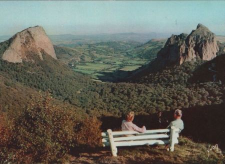 Frankreich - Auvergen - Les Roches Tuiliere - ca. 1975 Frankreich - Auvergen - Les Roches Tuiliere - ca. 1975