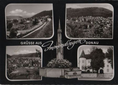 Immendingen - mit 4 Bildern - 1963 Immendingen - mit 4 Bildern - 1963