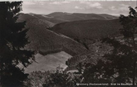 Winterberg-Astenberg - Blick ins Rauchloch - 1965 Winterberg-Astenberg - Blick ins Rauchloch - 1965