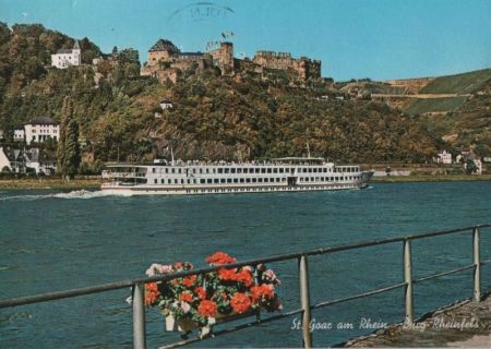 St. Goar - with the castle Rheinfels - 1983 St. Goar - with the castle Rheinfels - 1983