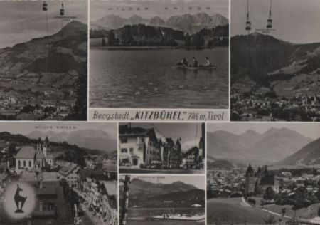 Österreich - Kitzbühel - u.a. Wilder Kaiser - ca. 1965 Österreich - Kitzbühel - u.a. Wilder Kaiser - ca. 1965