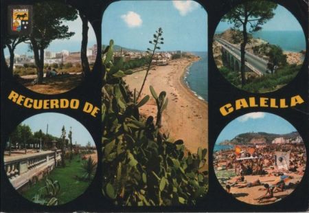 Spanien - Calella - mit 5 Bildern - 1967 Spanien - Calella - mit 5 Bildern - 1967