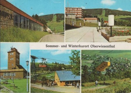 Oberwiesenthal - u.a. Hallenschwimmbad - 1979 Oberwiesenthal - u.a. Hallenschwimmbad - 1979