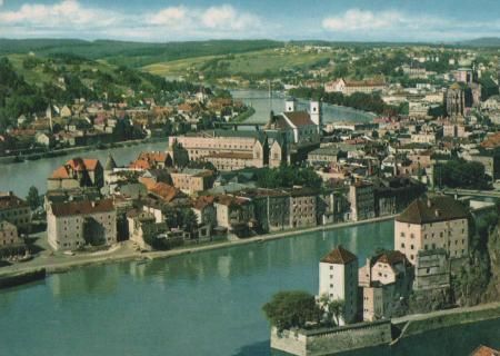 Passau die 3-Flüssestadt - ca. 1975 Passau die 3-Flüssestadt - ca. 1975