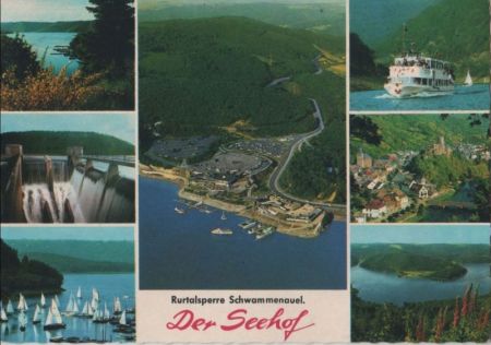 Rurtalsperre Schwammenauel - Der Seehof - ca. 1975 Rurtalsperre Schwammenauel - Der Seehof - ca. 1975