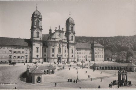 Schweiz - Einsiedeln - Kloster - ca. 1960 Schweiz - Einsiedeln - Kloster - ca. 1960