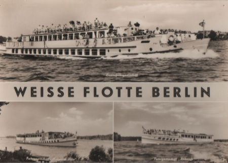 Berlin - Weiße Flotte, u.a. Heinrich Zille - 1969 Berlin - Weiße Flotte, u.a. Heinrich Zille - 1969