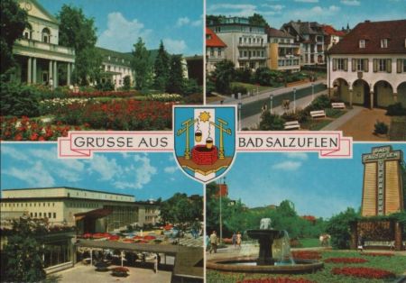Bad Salzuflen - 4 Teilbilder - 1968 Bad Salzuflen - 4 Teilbilder - 1968