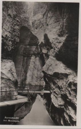Schweiz - Meiringen - Aareschlucht - ca. 1955 Schweiz - Meiringen - Aareschlucht - ca. 1955