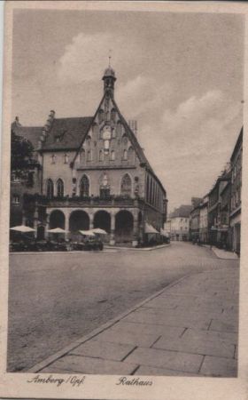 Amberg - Rathaus - 1956 Amberg - Rathaus - 1956