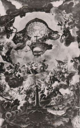 Trier - Paulinuskirche, Deckengemälde - ca. 1950 Trier - Paulinuskirche, Deckengemälde - ca. 1950