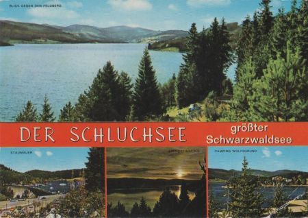 Schluchsee - mit Camping Wolfsgrund - 1976 Schluchsee - mit Camping Wolfsgrund - 1976