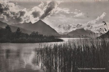 Schweiz - Interlaken - Thumersee - 1957 Schweiz - Interlaken - Thumersee - 1957