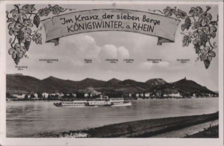 Königswinter - Im Kranz der sieben Berge - 1951 Königswinter - Im Kranz der sieben Berge - 1951