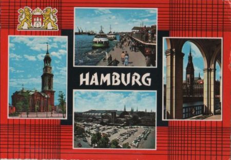 Hamburg - mit 4 Bildern - 1967 Hamburg - mit 4 Bildern - 1967