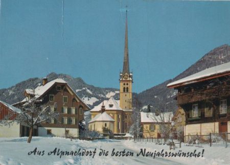 Schweiz - Alpnach - Dorf - 1970 Schweiz - Alpnach - Dorf - 1970