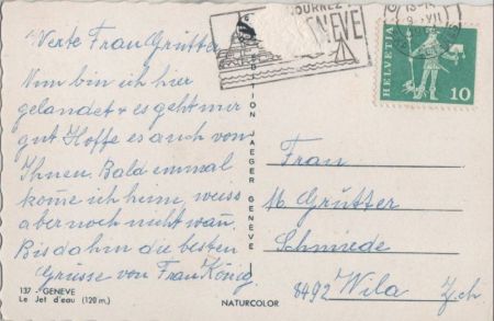 Genf / Genève - Schweiz - Le Jet Genf / Genève - Schweiz - Le Jet